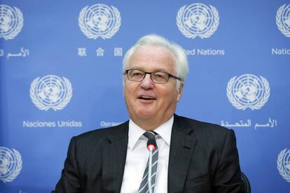 Vitaly Churkin, embajador ruso ante la ONU, en una imagen de archivo.