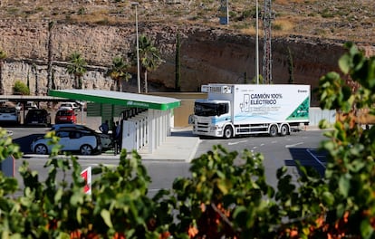 Pruebas del primer Corredor Mediterráneo para el transporte pesado por carretera sin emisiones.