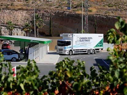 Pruebas del primer Corredor Mediterráneo para el transporte pesado por carretera sin emisiones.