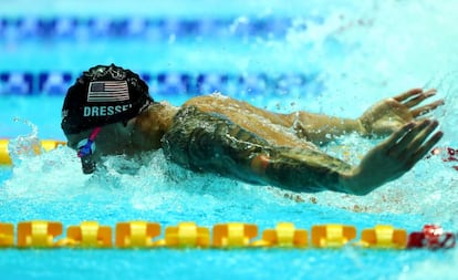 Dressel, en los 100m mariposa.