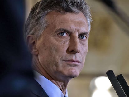 O presidente da Argentina, Mauricio Macri.