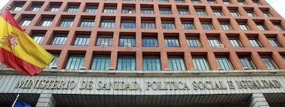 Sede del ministerio de Sanidad en Madrid.