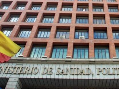 Sede del ministerio de Sanidad en Madrid.