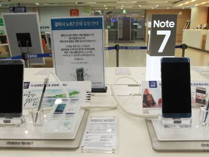Samsung actualizar&aacute; el sistema operativo del Note 7 para evitar problemas con la bater&iacute;a.