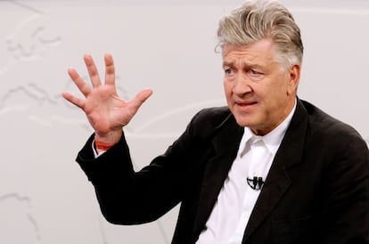 El director de cine estadounidense David Lynch, en 2008.