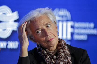 Christine Lagarde, diretora do FMI