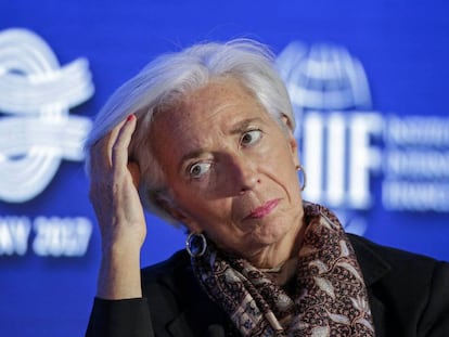 Christine Lagarde, diretora do FMI