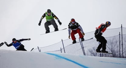 Copa del mundo de Snowboard-Cross en Canadá