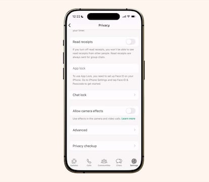 Nuevas opciones de seguridad en WhatsApp de la función Strict Account Settings