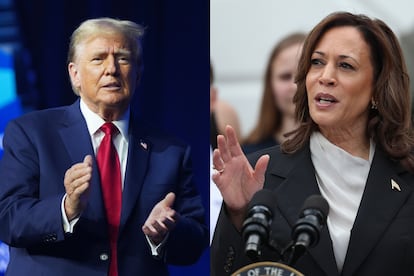 Donald Trump, Kamala Harris