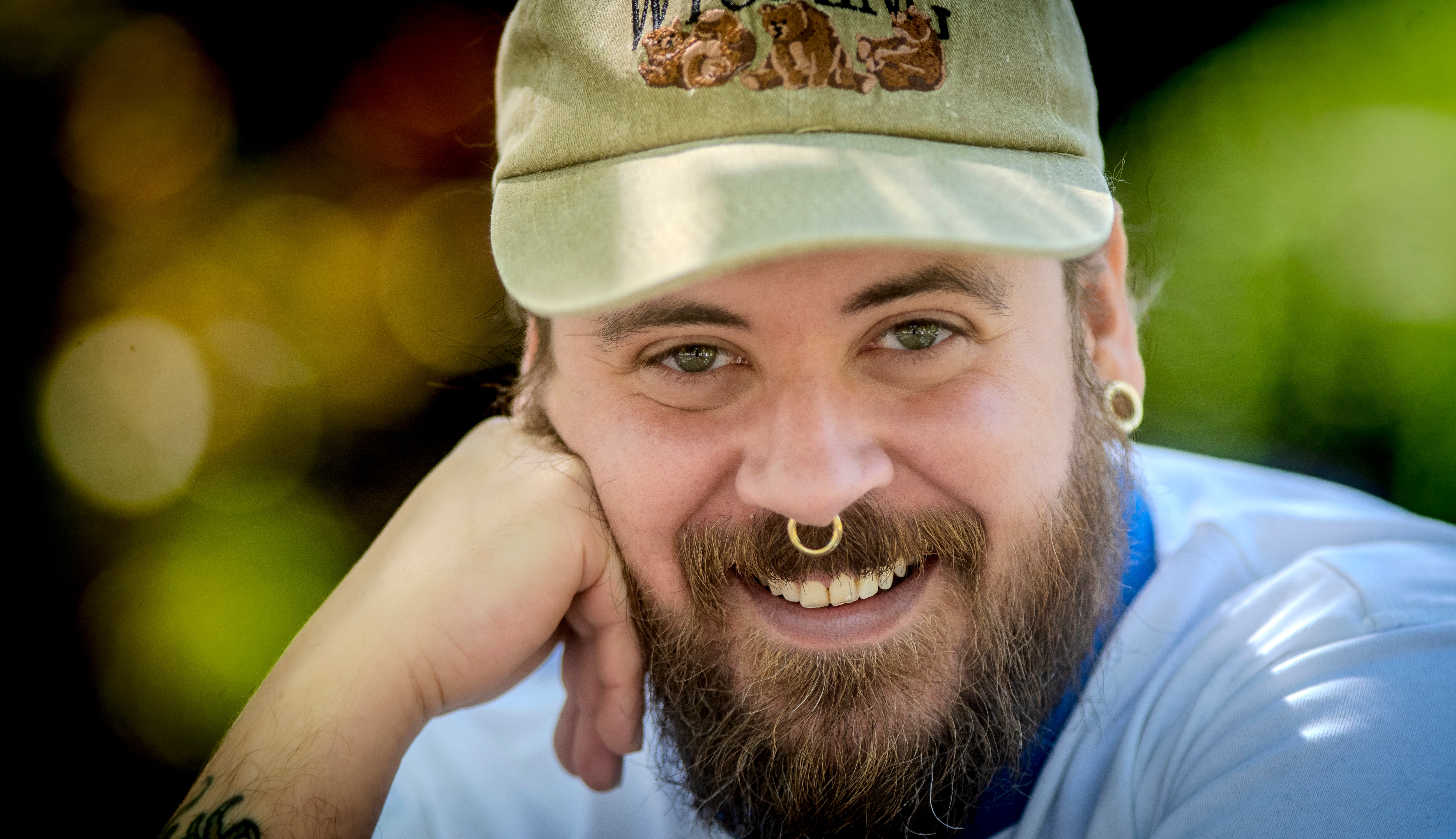 El 'youtuber' Junior Healey, el pasado 25 de septiembre, en Madrid.