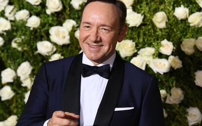 Kevin Spacey en una imagen de los premios Tony, tomada en junio de 2017.