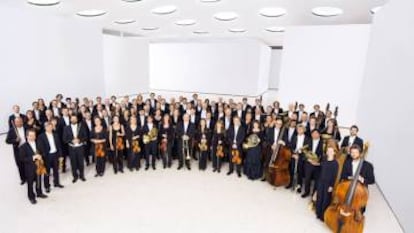 L'Orquestra Simfònica de Ràdio Frankfurt.