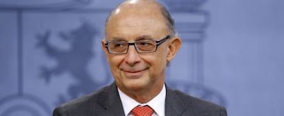 El ministro de Hacienda, Cristóbal Montoro.