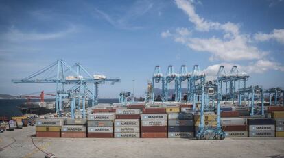 Terminal TTIA del Puerto de Algeciras.