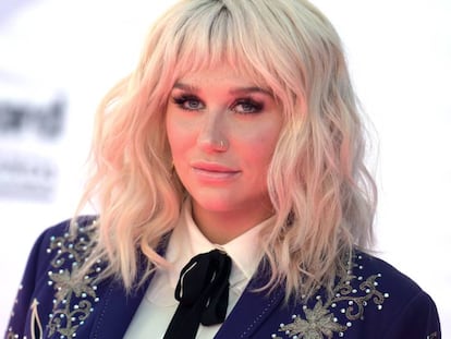 Kesha en los premios Billboard Music, el pasado mayo.