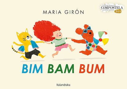 Portada de 'Bim Bam Bum'. Autora: María Girón Editorial: Kalandraka