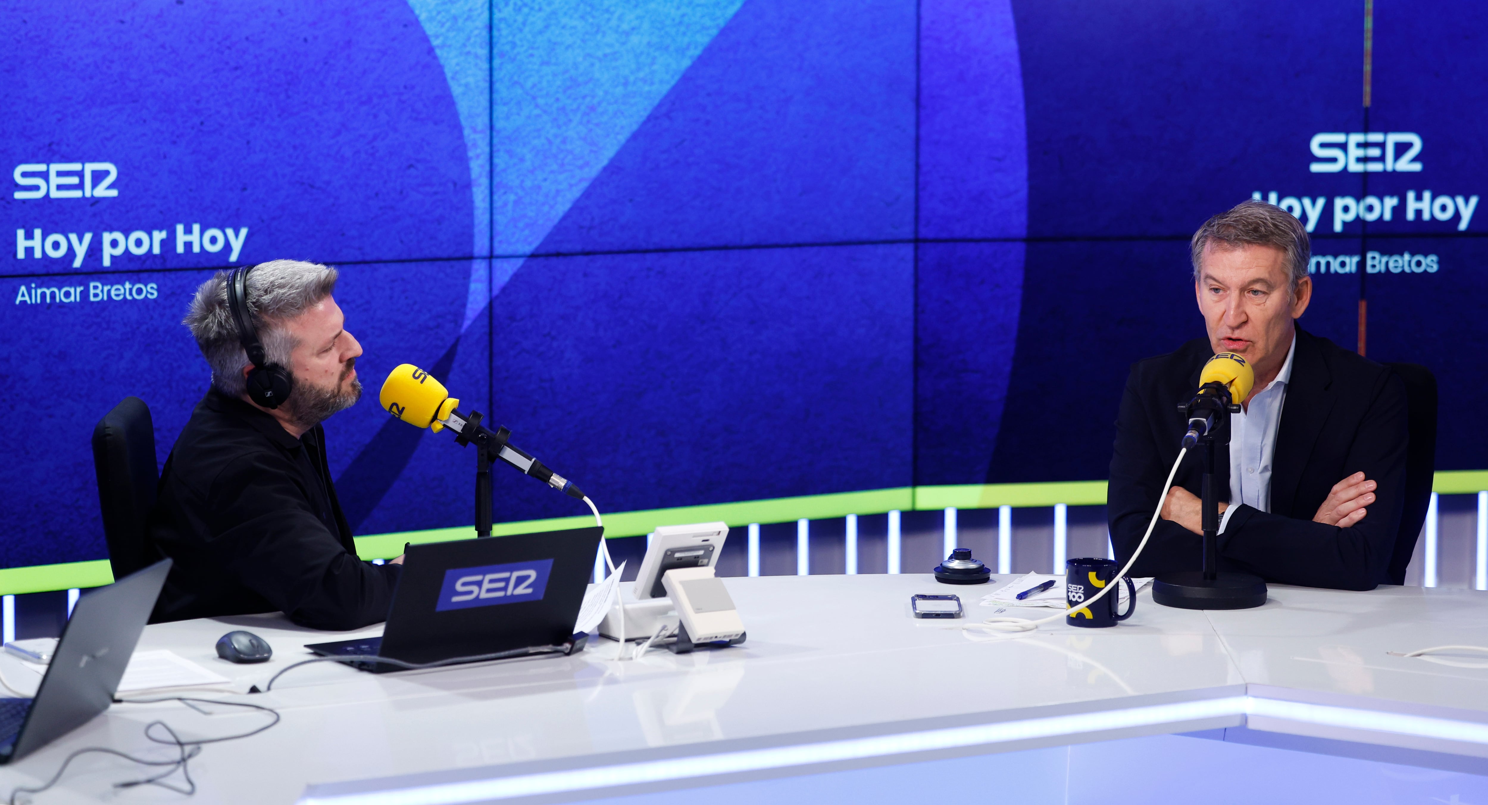 Pensiones, aborto y los pactos con Vox, los 10 titulares de la entrevista a Feijóo en la SER