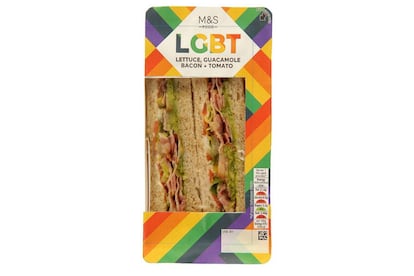 Sándwich LGTB de Mark & Spencer.