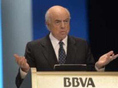 Francisco González, presidente de BBVA