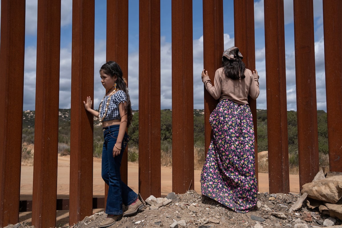 The US border wall is encroaching on Kumiai sacred territory | Fotos ...