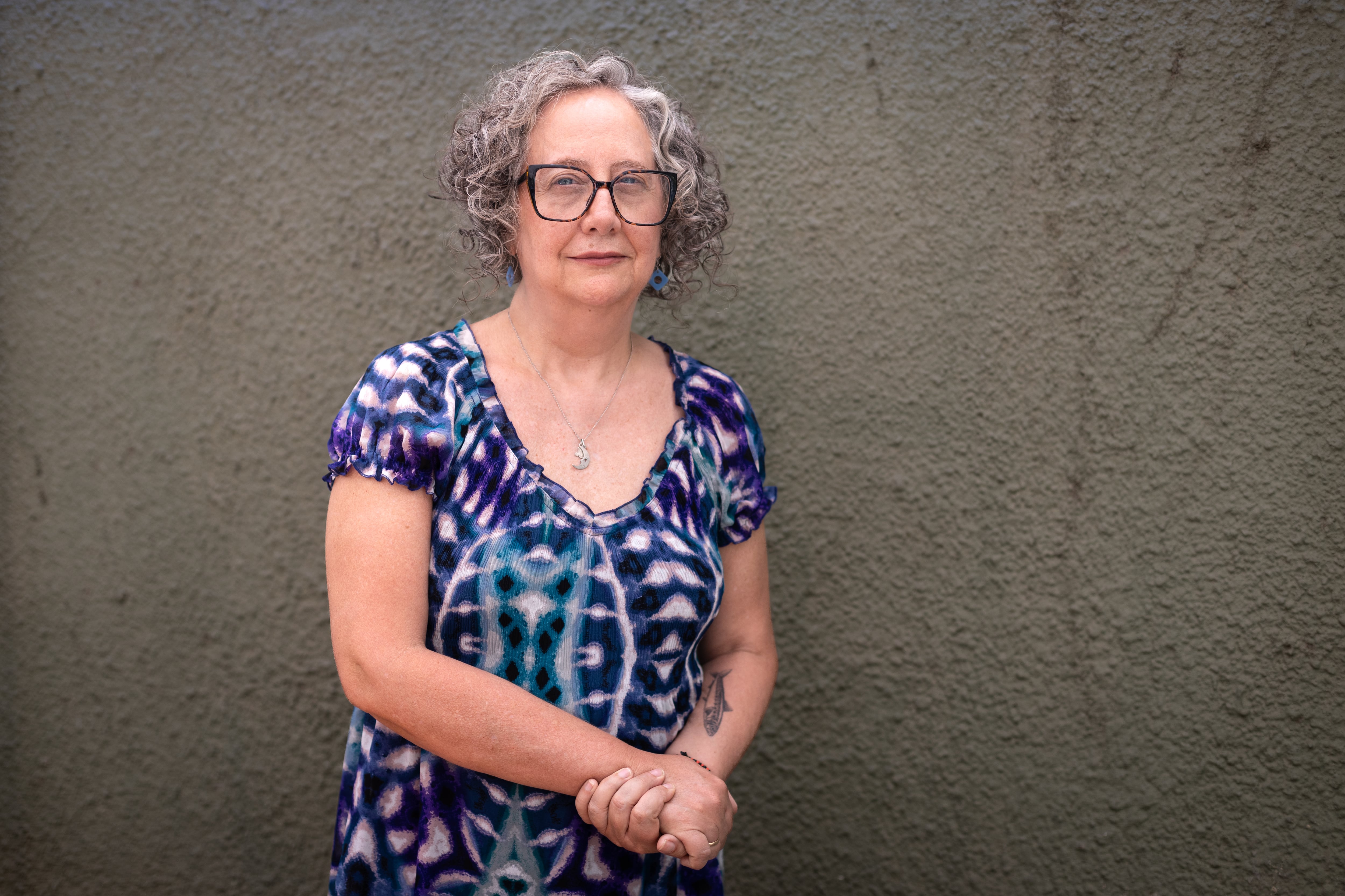 Mireya Tabuas, en Santiago de Chile, el pasado 7 de enero. 