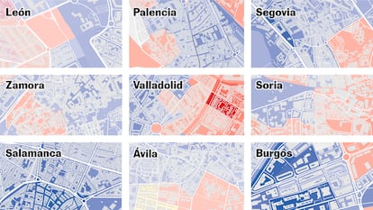 Los resultados electorales, calle a calle