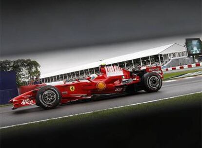 Felipe Massa, durante los entrenamientos