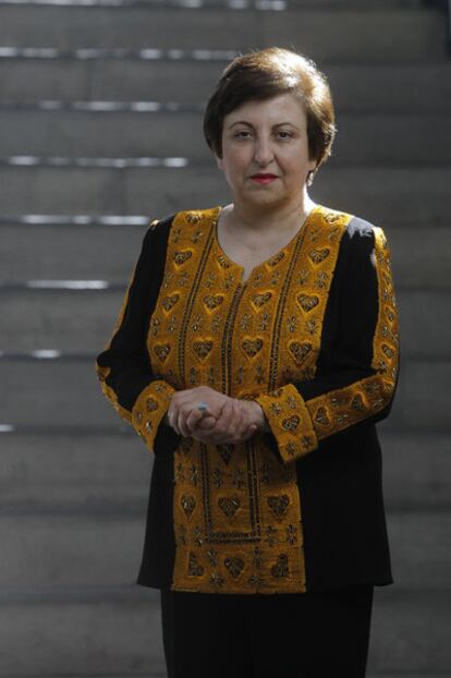 Shirin Ebadi no ha vuelto a Teherán desde la represión.