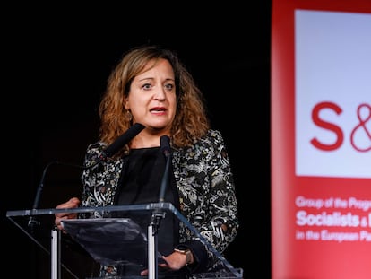 La europarlamentaria Iratxe García, reelegida al frente de los socialistas europeos