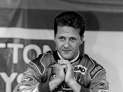 Michael Schumacher, fotografiado en el gran premio de Mónaco de Fórmula 1, en 1994.