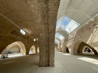 Vista de las Atarazanas de Sevilla tras la obra, una actuación del arquitecto Guillermo Vázquez Consuegra.