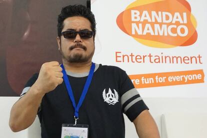 Katsuhiro Harada a la Barcelona Games World.