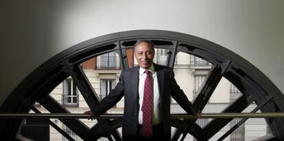 El profesor Ibrahim Awad en Casa Árabe.