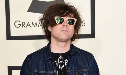 El músico Ryan Adams, en enero de 2015 en los premios Grammy.