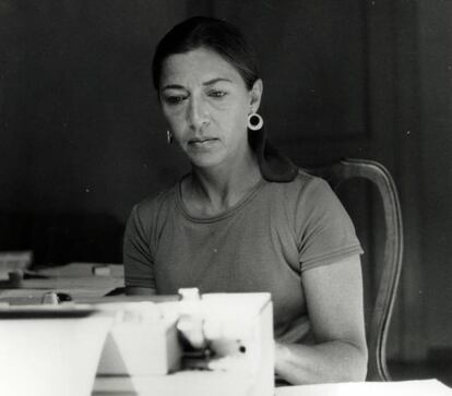 Ruth Bader Ginsburg, durante uma bolsa da Fundação Rockefeller na Itália, em 1977.