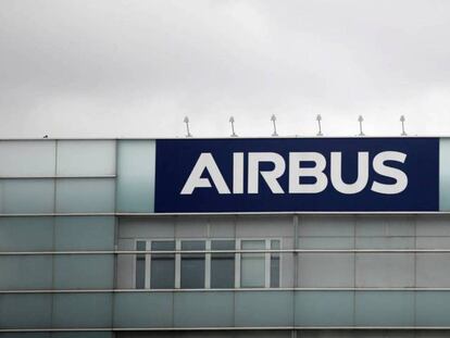 Fachada de la fábrica de Airbus en Toulouse (Francia)