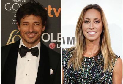 Andrés Velencoso y Gemma Mengual.