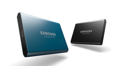 Samsung Portable SSD T5. 