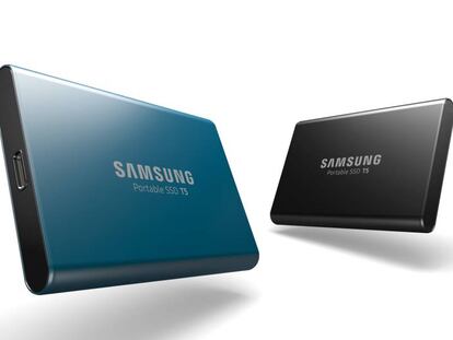 Samsung Portable SSD T5. 