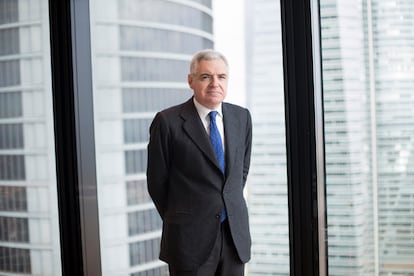 Pedro Pérez-Llorca, socio director del despacho de abogados Pérez Llorca, fotografiado en sus oficinas en Madrid.