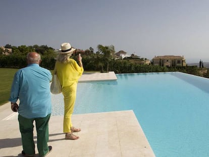 Property investors at the La Zagaleta estate in Marbella, southern Spain.