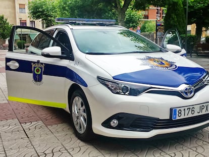 Un vehículo de la Policía municipal de Etxebarri, en una imagen obtenida de la web del ayuntamiento de la localidad vizcaína.