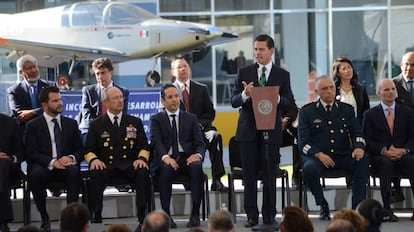 Peña Nieto, en el acto del viernes.