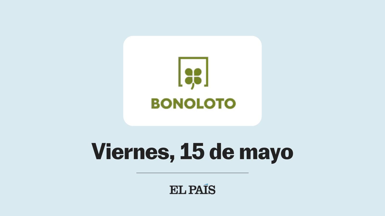 Bonoloto: comprobar sorteo del viernes 15 de mayo