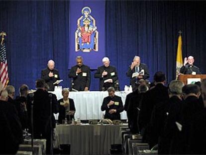 Imagen de la reunión de los obispos católicos estadounidenses en Dallas (Texas).