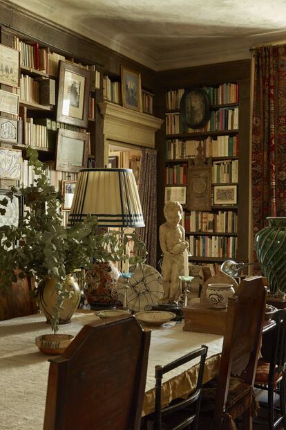 Comedor del apartamento milanés de Stephan Janson, en el barrio de Brera.