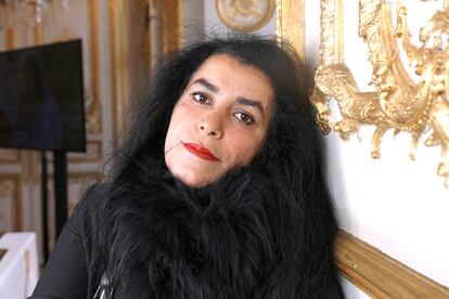 Marjane Satrapi en París el 25 de marzo de 2023.  