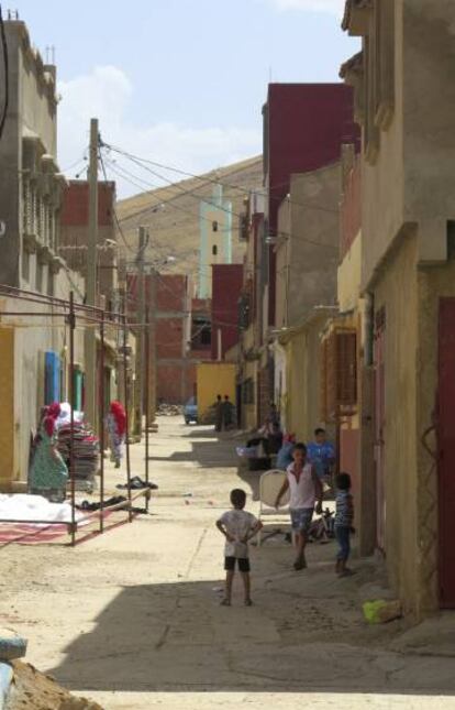 Barrio de Tahayauit en Mirt (Marruecos), el pueblo natal de los hermanos Abouyaqoub y los Hychami.