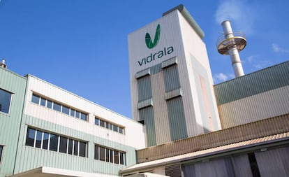 Factoría de Vidrala en Llodio (Álava).